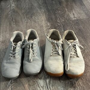 NOBULL Men's White and Grey Sneakers